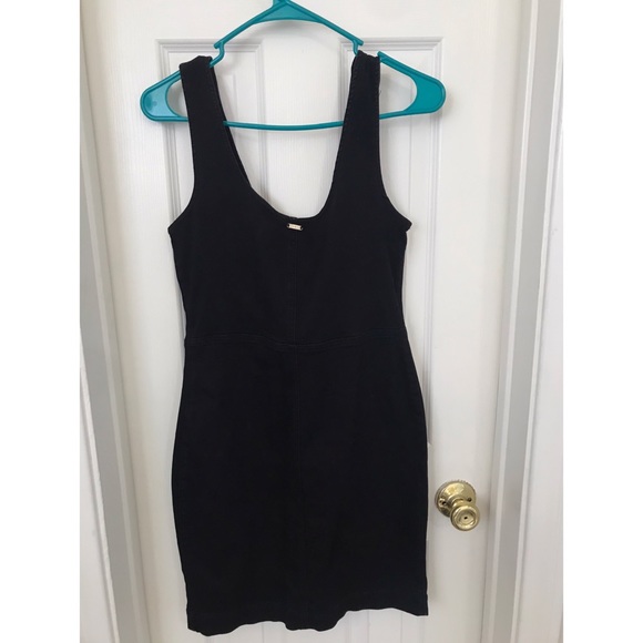 NWT Guess Black Denim Dress - M size - Picture 4 of 5